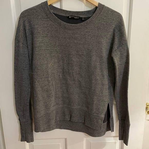 Athleta Tops - Athleta Grey Sweatshirt Size S
